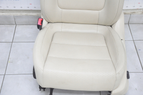 Driver's seat VW Tiguan 09-17 with airbag, electric + fur, beige leather