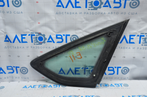 Rear left window with blind glass for Ford Focus mk3 11-18 5d with matte molding
