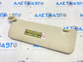 Right visor Lexus ES300h ES350 13-18 beige, for cleaning, without hook