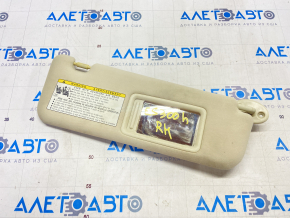 Right visor Lexus ES300h ES350 13-18 beige, for cleaning, without hook