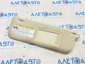 Right visor Lexus ES300h ES350 13-18 beige, for cleaning, without hook