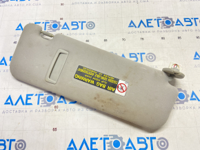 Left visor Lexus ES300h ES350 13-18 gray, for cleaning, without hook
