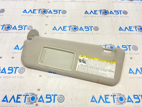 Left visor Lexus ES300h ES350 13-18 gray, for cleaning, without hook