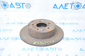 Rear right brake disc Nissan Altima 13-18 290/9mm rusty