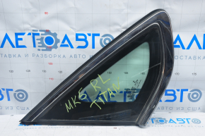 Window blind glass rear left Ford Fusion mk5 13-20 two chrome, scratches on chrome