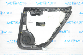 Door trim card rear left Chevrolet Equinox 18-21 black, armrest leather, scratches