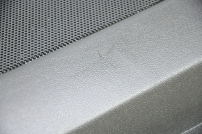 Door trim card rear right Chevrolet Equinox 18-21 black, armrest black leather, black insert, scratches