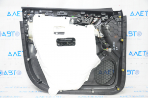 Door trim card front right Chevrolet Equinox 18-21 black, armrest leather, scratches