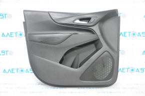 Door trim card front left Chevrolet Equinox 18-21 black, armrest leather, scratches
