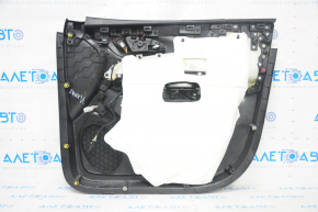 Door trim card front left Chevrolet Equinox 18-21 black, armrest leather, scratches