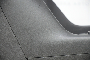 Console center armrest and cup holders Chevrolet Equinox 18- black, scratches, broken mount