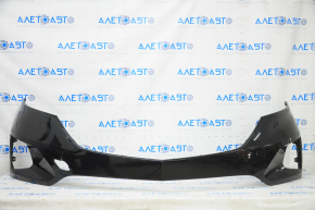 Front bumper bare Chevrolet Equinox 18-21 black, broken mount, cracks in mounts