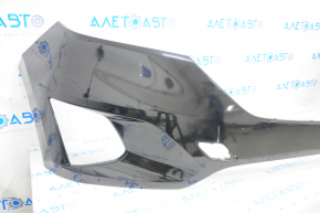 Front bumper bare Chevrolet Equinox 18-21 black, broken mount, cracks in mounts
