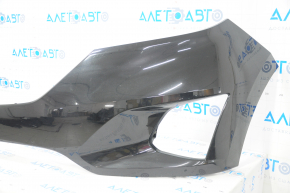 Front bumper bare Chevrolet Equinox 18-21 black, broken mount, cracks in mounts