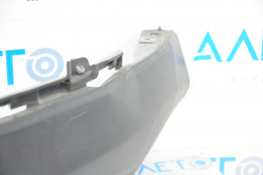 Front bumper lip Chevrolet Equinox 18-21 structure, dented, worn