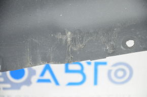 Front bumper lip Chevrolet Equinox 18-21 structure, dented, worn