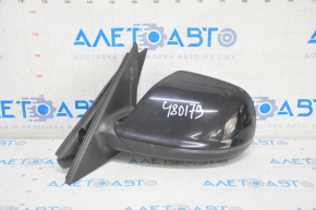 Side mirror left Audi Q5 8R 09-17 15 pins, auto-folding, turn signal, heating, auto-dimming, black, scale on mirror element