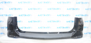 Rear bumper bare Chevrolet Equinox 18-21 black, cracks in fasteners