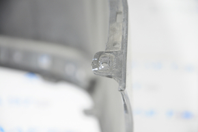 Rear bumper bare Chevrolet Equinox 18-21 black, cracks in fasteners