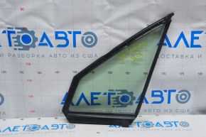 Triangle door glass with seal, front right, Subaru Forester 14-16 SJ, green tint