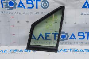Triangle door glass with seal, front right, Toyota Prius 50 16-22