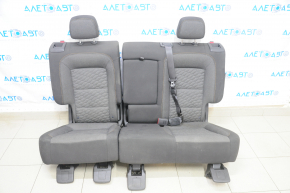 Rear row of seats 2nd row Chevrolet Equinox 18-21 cloth black, dry cleanable