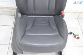 Passenger seat Audi Q5 8R 09-17 with airbag, electric, heated, leather black