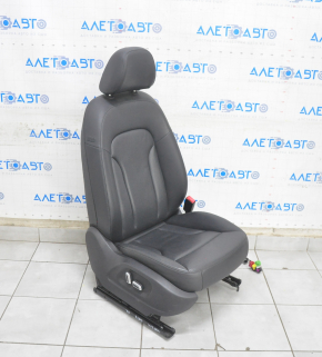 Passenger seat Audi Q5 8R 09-17 with airbag, electric, heated, leather black