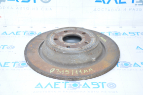 Rear right brake disc Ford Escape MK3 17-19 315/11mm rusty