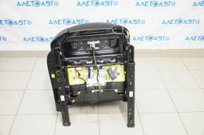 Chevrolet Equinox 18-21 passenger seat without airbag, manual, black cloth, for cleaning, burnt