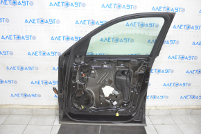 Door assembly front right Audi Q5 8R 09-17 keyless, black LY9B
