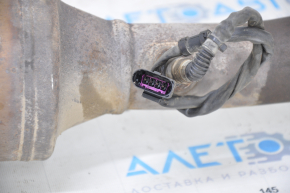 Intake pipe with catalytic converters VW Tiguan 09-17 with lambda probe, mesh is torn