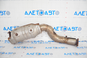 Exhaust line middle part with catalytic converter Nissan Rogue 14-20 stud defect