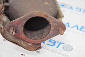 Exhaust line middle part with catalytic converter Nissan Rogue 14-20 stud defect