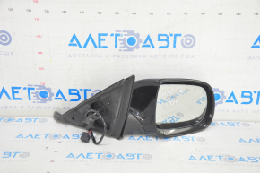 Side mirror right Audi Q5 8R 09-17 15 pins, auto folding, auto dimming, turn signal, heated, black