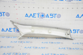 Front pillar trim left Audi Q5 8R 09-17 gray, for dry cleaning