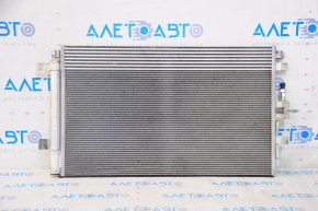 Air conditioning radiator condenser with cooling automatic transmission Chevrolet Equinox 18-21