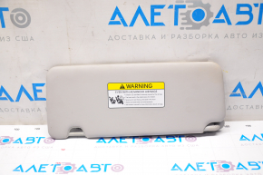 Right visor Hyundai Tucson 16-21 without panorama, gray, without hook