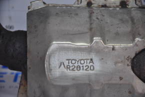 Exhaust manifold rear with catalytic converter Toyota Highlander 08-10 hybrid, fasteners torn off