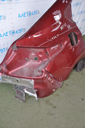 Quarter wing rear right Chevrolet Volt 16- red, pokes