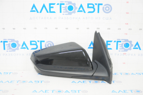 Side mirror right Chevrolet Equinox 18-21 black, 5 pins, heated