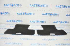 Set of floor mats for Audi Q5 8R 09-17 cloth black, for cleaning