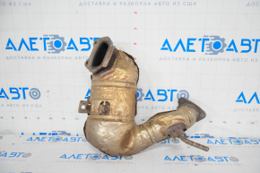 Catalytic converter rear Jeep Cherokee KL 14-18 3.2 ceramic defect, thread defect
