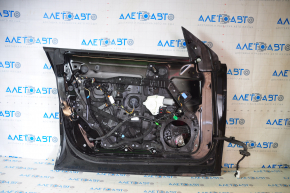 Door assembly front left Tesla Model Y 21- black PBSB triplex glass