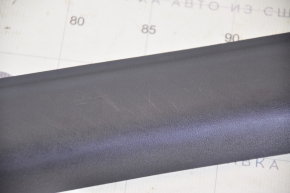 Door sill trim front left inner Tesla Model Y 20 - black, worn