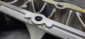 Oil pan Jeep Compass 17-2.4 chip, scratches