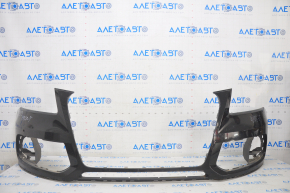 Bare front bumper Audi Q5 8R 13-17 rest, black, for parking sensors