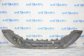 Front bumper lip Audi Q5 8R 13-17 rest, black, break crepe