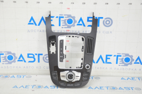 Shifter cover Audi Q5 8R 09-17 with multimedia control, type 2, chrome swollen