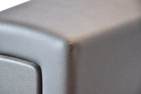 Door trim card rear right Tesla Model Y 20 - black leather, type 1, with backlight, matte lining, with speaker, with suede insert, with window lift control, with door opening button, tears